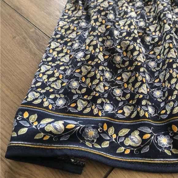 MaxStudio Blue Floral Dress S - Picture 3 of 5